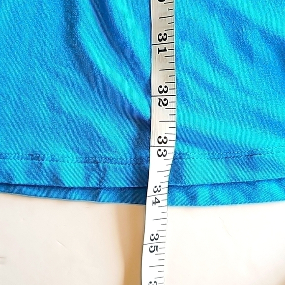 ATHLETA Santorini Thera Dress Light Blue Tencel Modal Dress Size Medium - Picture 11 of 11